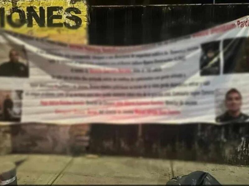 Investigación de la FGR por apología del delito por narcomantas de Zamora