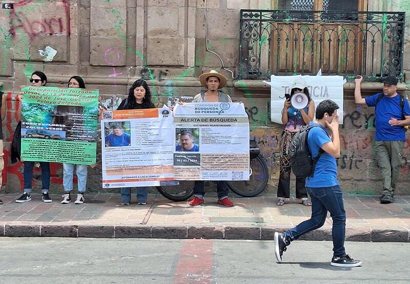 Mitin cultural por desaparición del activista José Gabriel Pelayo