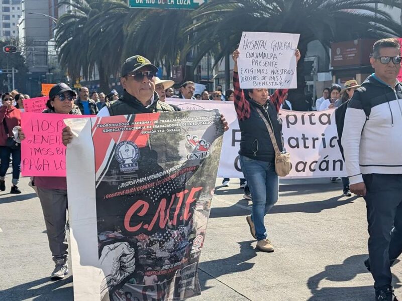 paro nacional reforma ISSSTE CNTE Michoacán