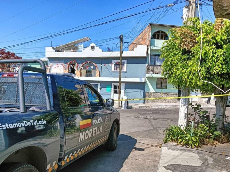 Peatón es víctima de ataque armado en Poblado Ocolusen en Morelia