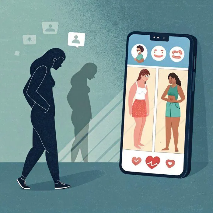 redes sociales agravan los trastornos alimenticios como la anorexia