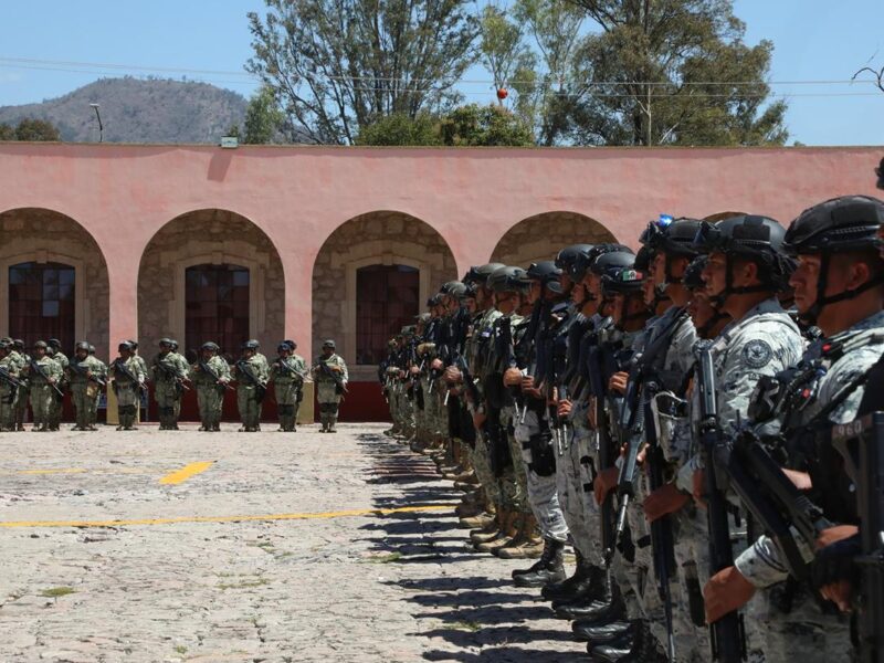 Agentes Federales refuerzan la seguridad en Michoacán 1