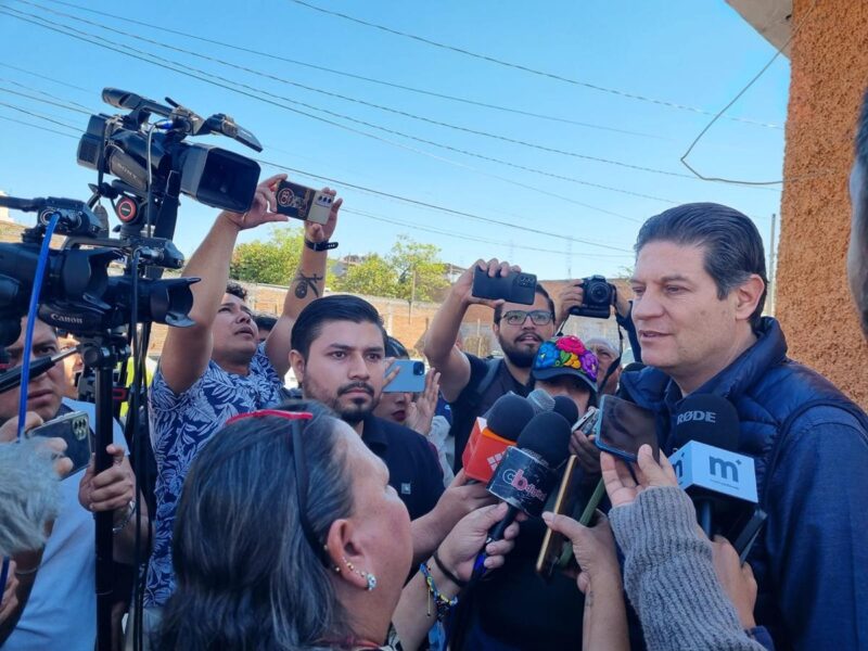 Alfonso Martínez alcalde de Morelia se burla de Sheinbaum por mitin en el Zócalo