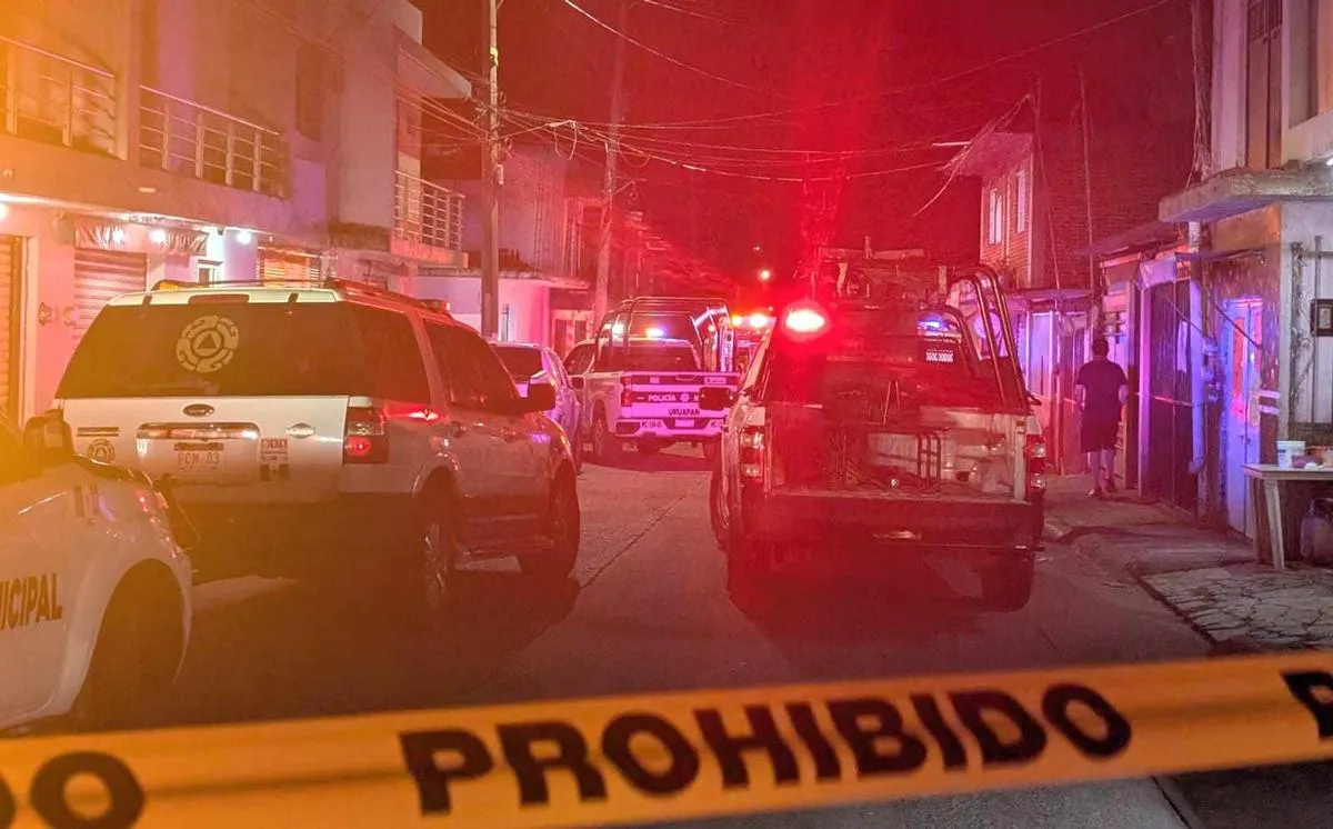 Ataque armado en negocio de maquinistas dejaUn muerto y un herido en Uruapan
