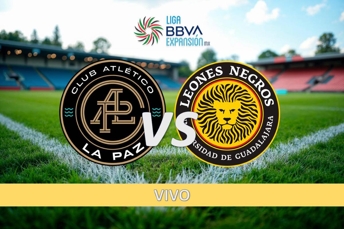 Atlético La Paz vs Leones Negros en VIVO: Donde ver, horario, transmisión J12 Clausura 2025 Liga Expansión 2