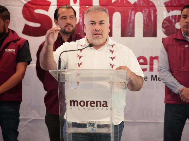 Bajo protesta, acatará Morena Michoacán veto de INE para promover voto en elección judicial Jesus Mora