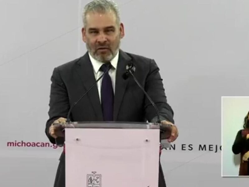 Bedolla acusa a jueces de nexos con el crimen organizado