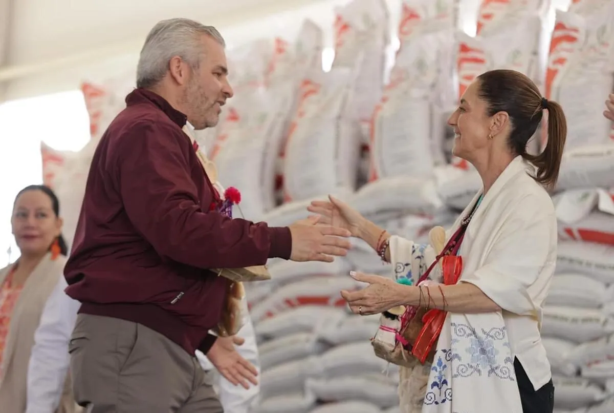 Convenio Sheinbaum-Bedolla beneficia a comunidades indígenas de Morelia con 29 mdp