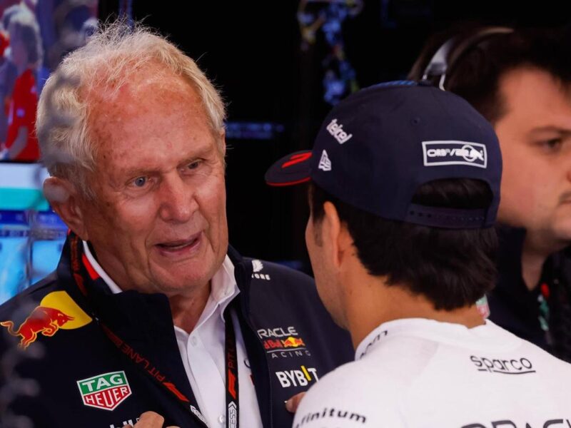 Helmut Marko confirma reunión con Checo Pérez tras salida de Liam Lawson