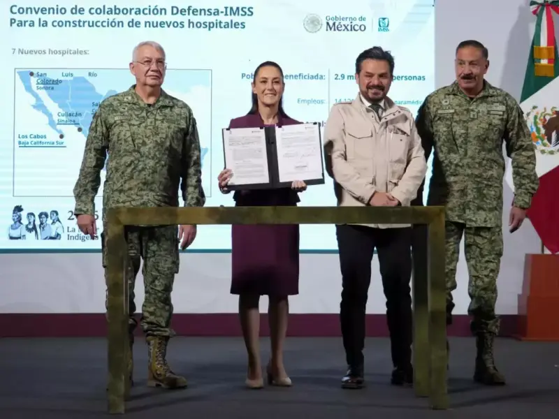 IMSS y Defensa construirán siete hospitales en México