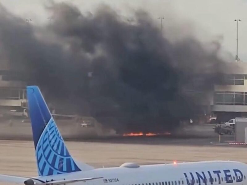 Incendio de Avión de American Airlines en Denver