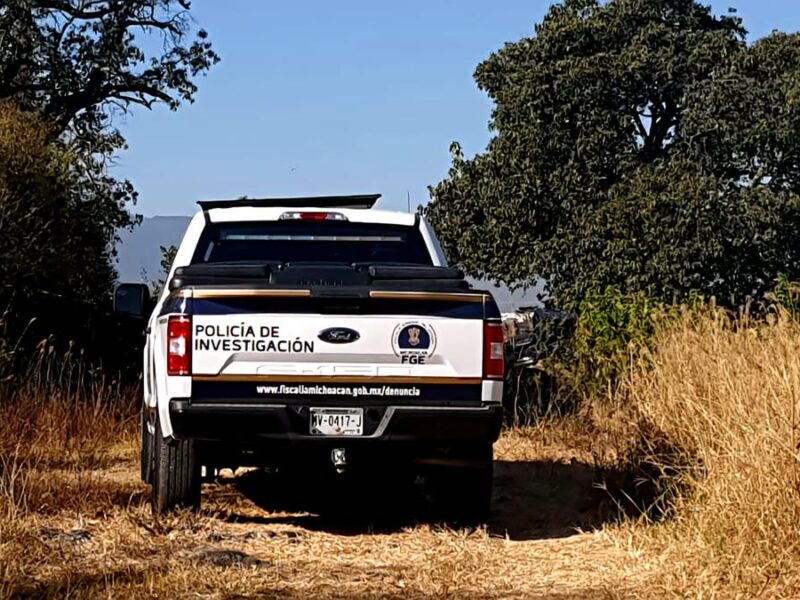 Localizan cuerpo putrefacto y con huellas de violencia en paraje de Tzitzio