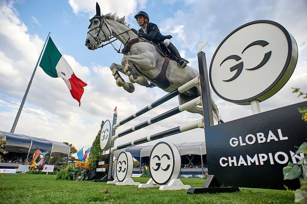 México, sede de 2ª Global Champions Tour de Salto Ecuestre 2025