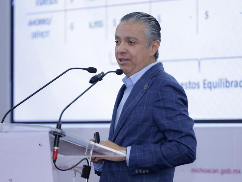 Michoacán duplica ingresos propios sin nuevos impuestos: Navarro García
