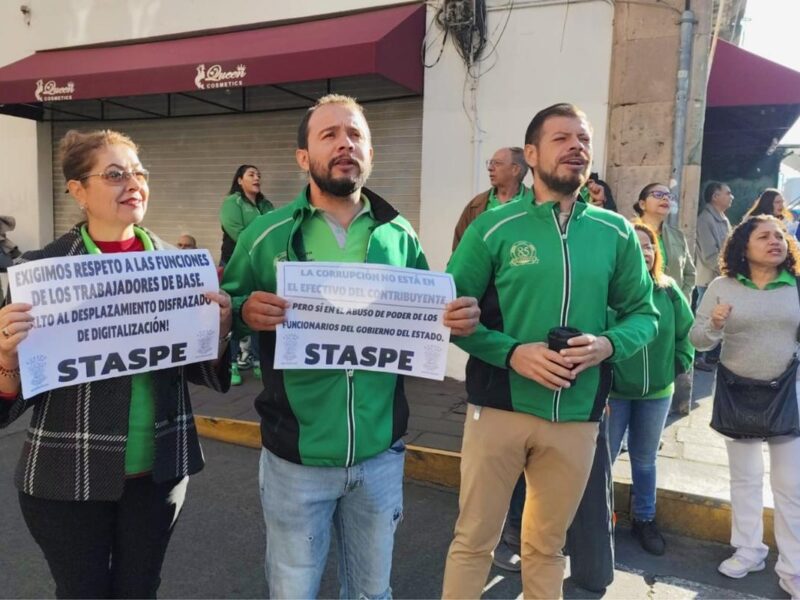 Otorga justicia federal suspensión a más de 350 integrantes de STASPE contra Gobierno Digital-4