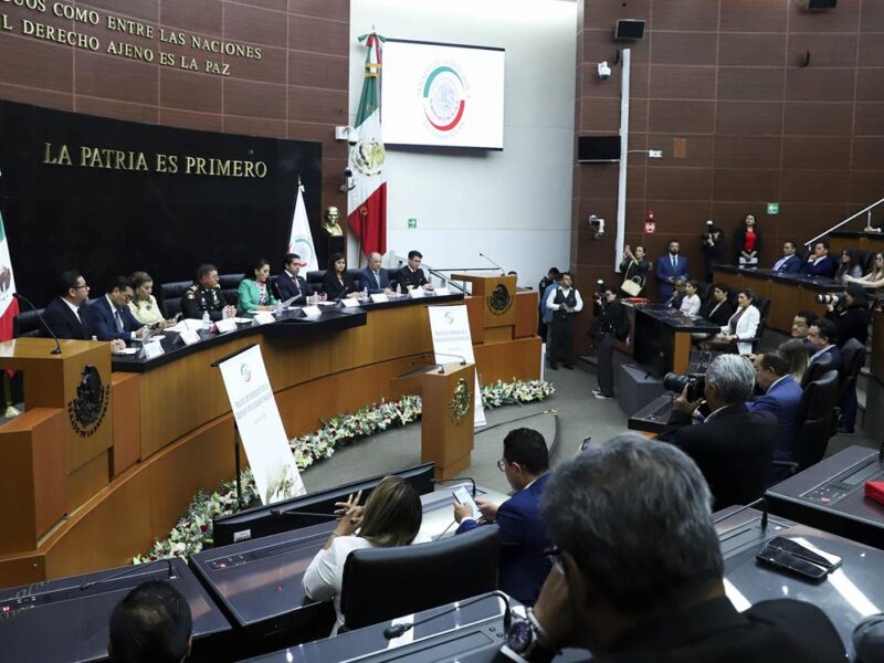 Recibe Senado iniciativa de reforma en materia de desaparición de personas