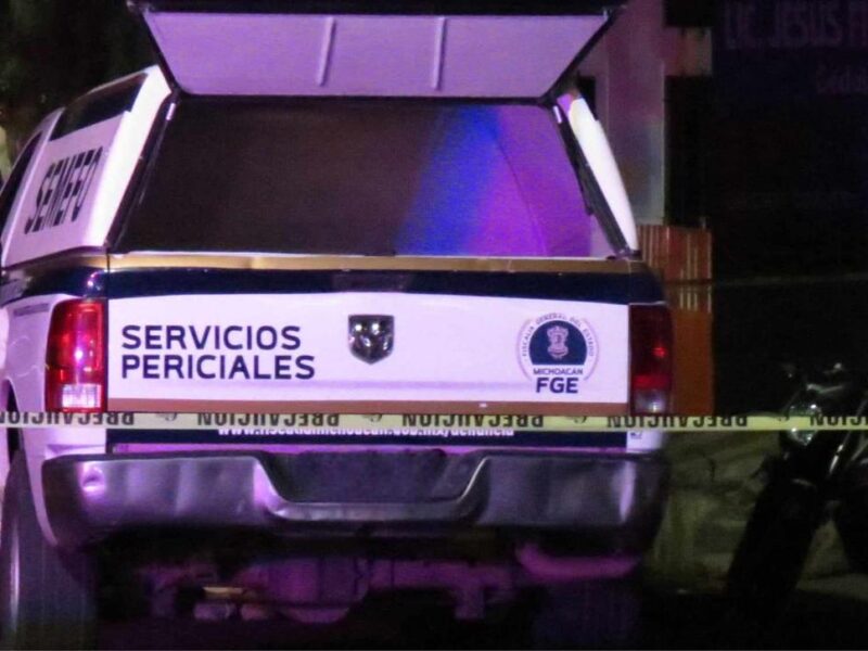 Registra Apatzingán tercer asesinato en solo 12 horas