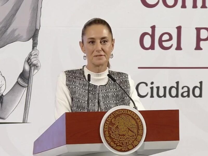 Sheinbaum defiende a AMLO de narcogobierno en caso Teuchitlán