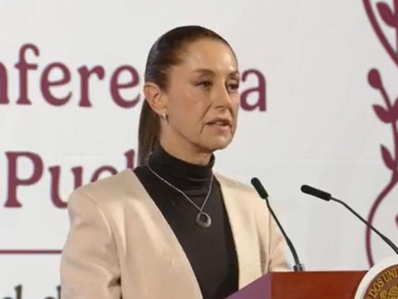 Sheinbaum enviará carta diplomática a EU por críticas a mitin en el Zócalo