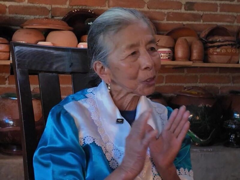 Timotea Rangel, cocinera tradicional que será homenajeada en K’uínchekua