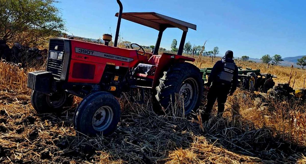 Tragedia en Numarán, campesino muere aplastado por su tractor