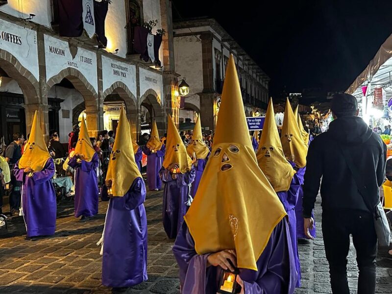 Vive el fervor de la Semana Santa en Pátzcuaro