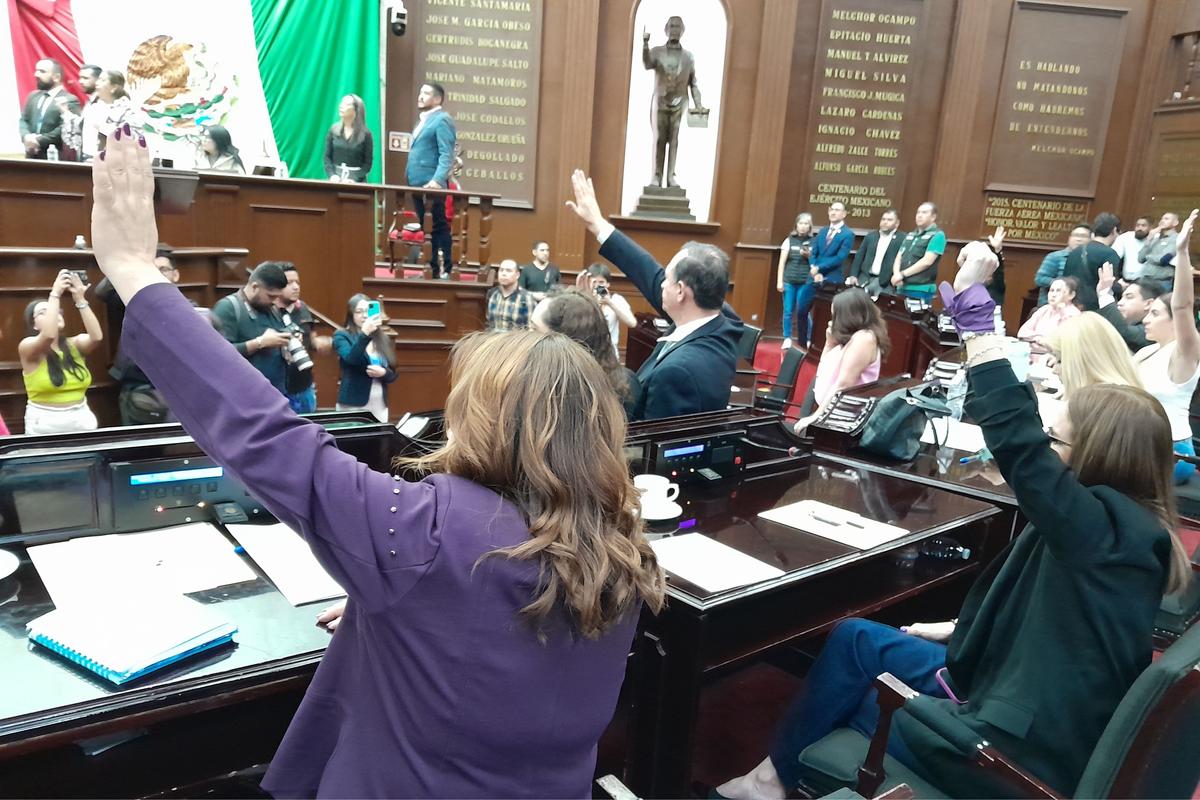 Votación para determinar dictamen Ley Orgánica de la UMSNH