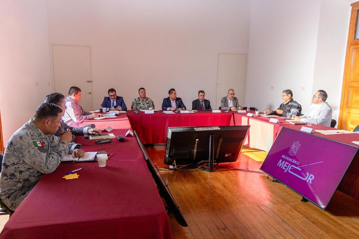 A 6 días de iniciar elección judicial de Michoacán, Mesa de Seguridad sólo se reunió una vez