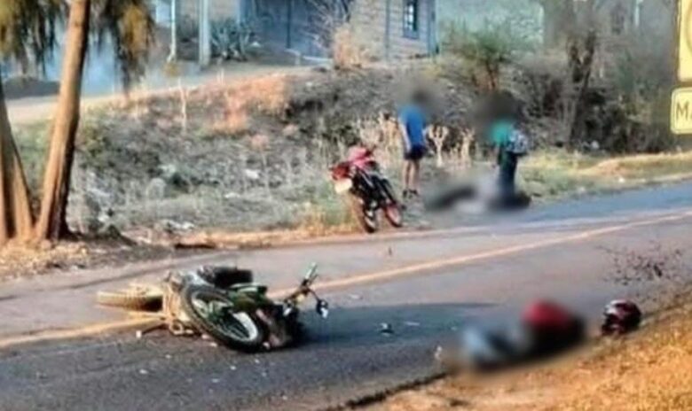 Accidente de Motocicletas en la antigua carretera a Pátzcuaro en Morelia
