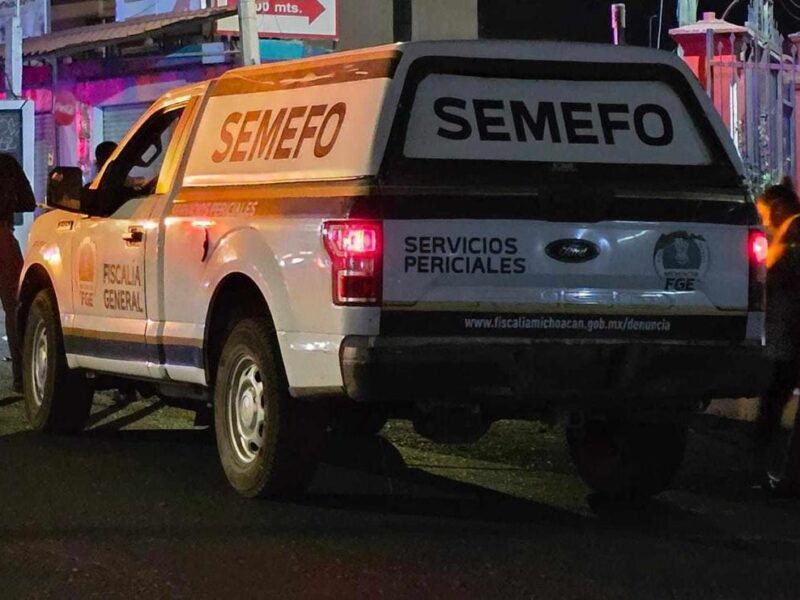 Adulto mayor asesinado a balazos en a colonia La Esperanza de Jacona 1