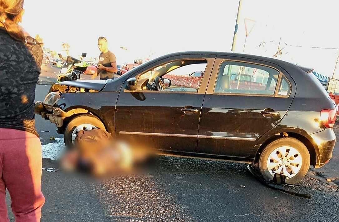 Adulto mayor atropellado en Morelia
