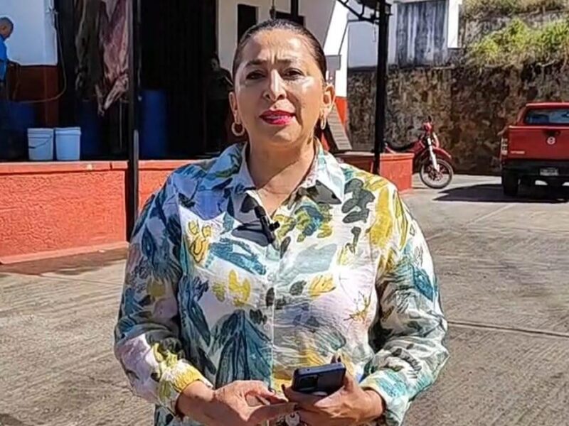 Alma Mireya González supervisa obras en el Rastro Municipal y calles del centro histórico