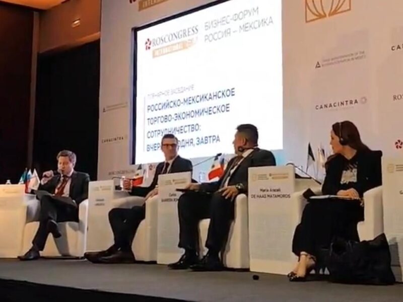Ante aranceles de Trump, Rusia aumentaría comercio e inversiones con México