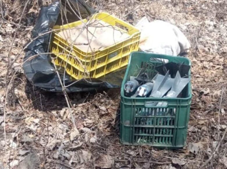 Asegurados 80 artefactos explosivos improvisados en Buenavista: SSP