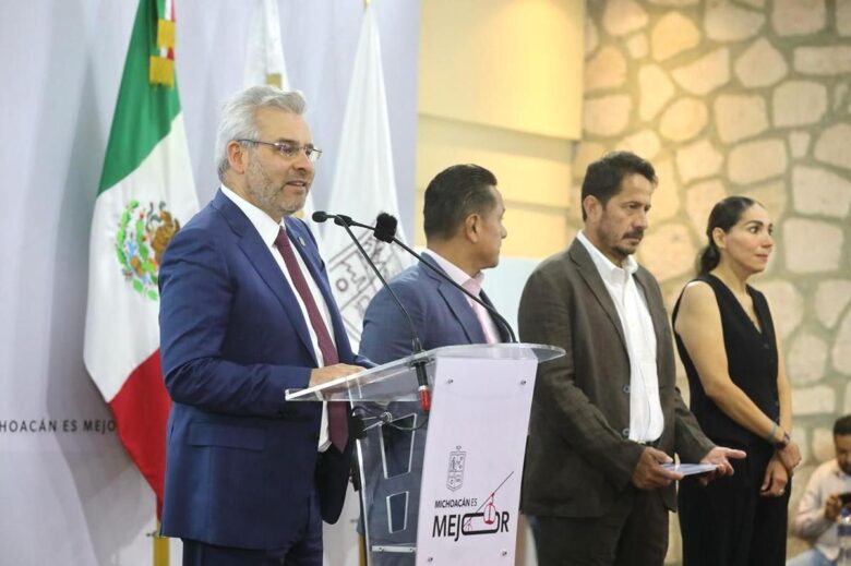 Bedolla confirma cateo a la Normal de Tiripetío