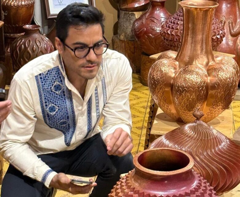 Carlos Rivera explora las artesanías de Michoacán