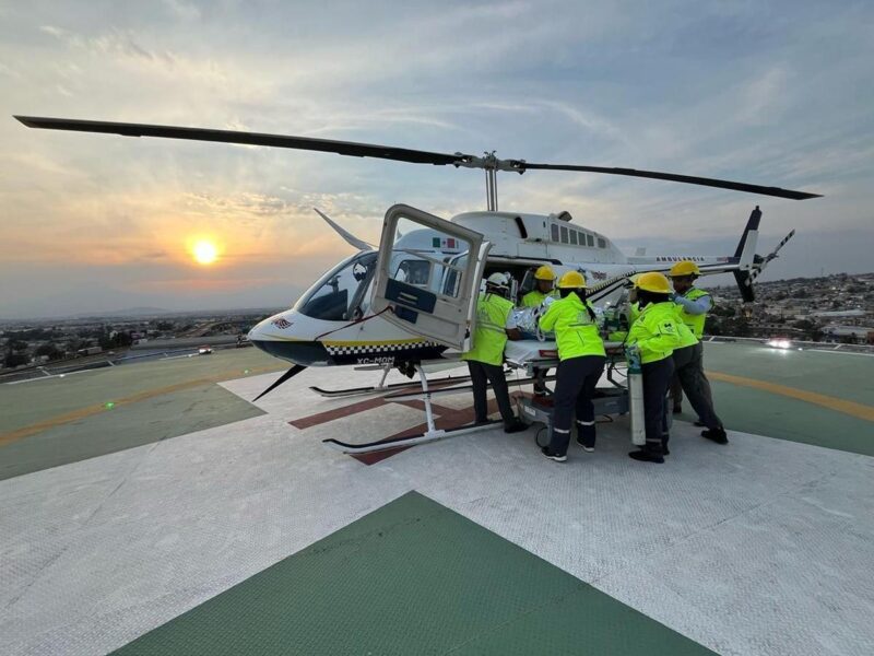 Con ambulancias áereas, el Gobierno de Michoacán salva 63 vidas en el primer trimestre del año: SSP