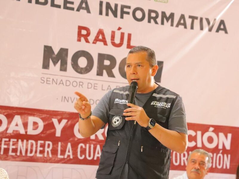 Con respeto y defendiendo los valores de Morena seguiremos trabajando: JC Barragán