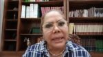 Confirma Margarita López tortura de SSP a lideresa de manifestación policial en Michoacán