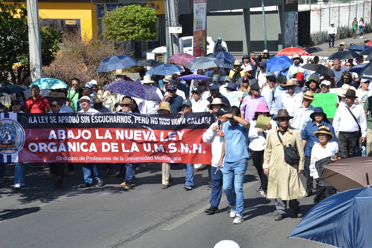 Confirmado: trabajadores de Michoacán marcharán este viernes en Morelia SUEUM, SPUM, SIDEM 1