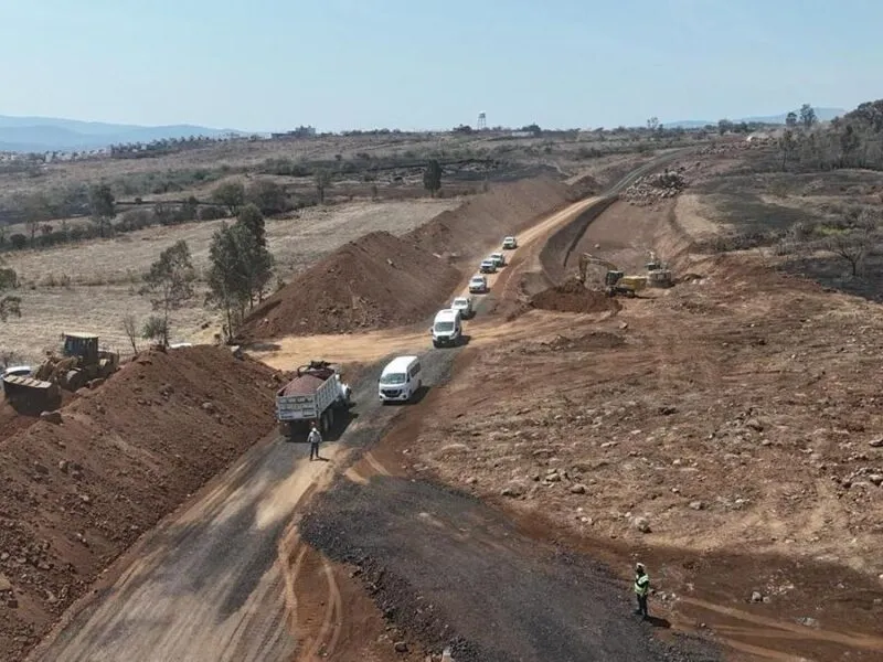 Construcción del primer segmento del nuevo periférico de Morelia