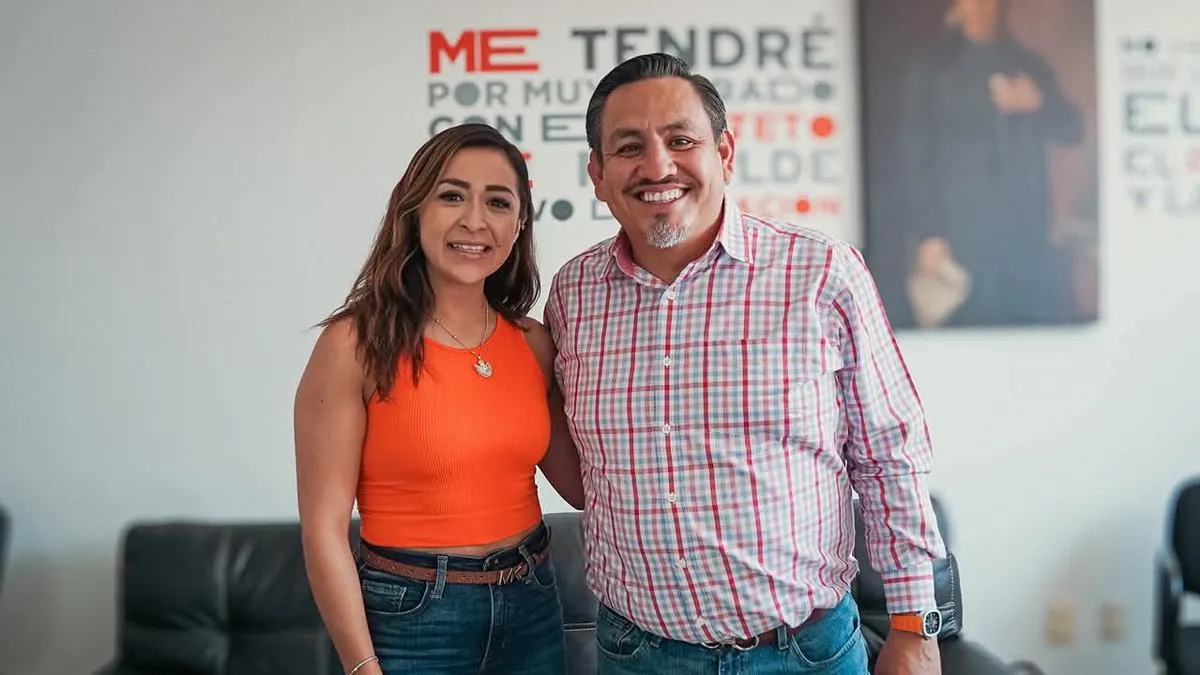 Víctor Manríquez y Grecia Aguilar se unen para construir un mejor futuro en Michoacán con Movimiento Ciudadano, trabajando juntos desde todas las trincheras