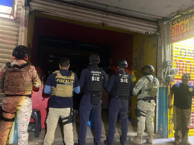 Continúa mega operativo en Uruapan, aseguradas 120 máquinas tragamonedas: SSP