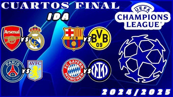 Cuartos de Final de Champions League en vivo