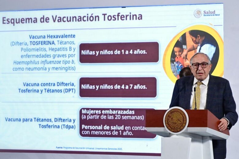 David Kershenobich reitera importancia de la vacunación contra el sarampión