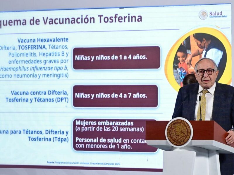 David Kershenobich reitera importancia de la vacunación contra el sarampión