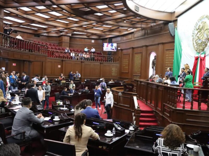 De trámite en el Congreso de Michoacán, aprobación de la Cuenta Pública Estatal 2023
