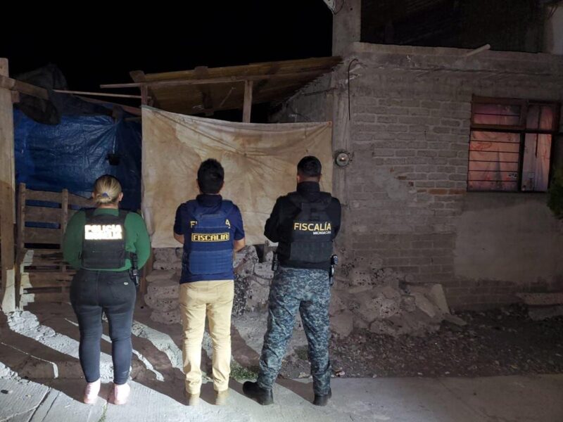 decomiso de casi mil dosis de drogas en Morelia