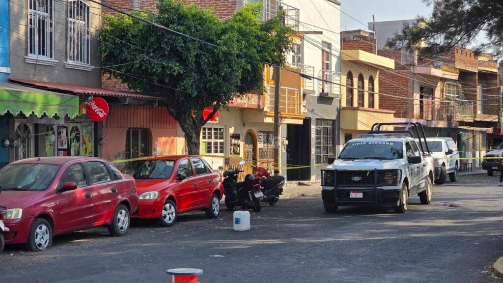 Domicilio en Zamora donde fue asesinado un albañil