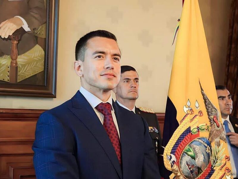 Ecuador alerta sobre sicarios mexicanos contra el Presidente Daniel Noboa